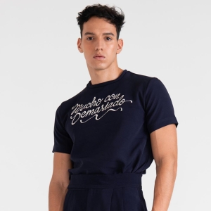 Camiseta Azul Oscuro _2